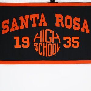 Vintage Banner. Santa Rosa High School 1935